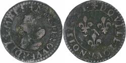 World Coins - Principality of Dombes, Marie de Bourbon-Montpensier, Double Tournois, 1621