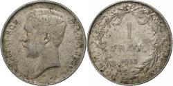 World Coins - Belgium, Albert I, Franc, 1913, Brussels, Silver, , KM:72
