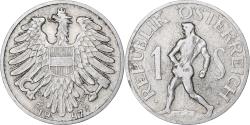 World Coins - Austria, Schilling, 1947, Vienna, Aluminum,