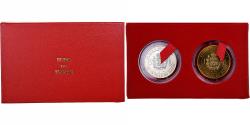 World Coins - France, Coffret Euro du Havre, 1996, MDP, Copper-nickel Aluminium,