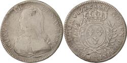 World Coins - Coin, France, Louis XV, 1/2 Écu aux branches d'olivier, 1/2 ECU, 44 Sols, 1726