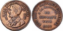 World Coins - France, Token, Rétablissement de l'Empire par le Suffrage Universel, 1852