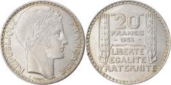 World Coins - Coin, France, Turin, 20 Francs, 1933, Paris, , Silver, KM:879