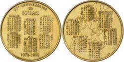 World Coins - France, Token, 20e anniversaire de SEDAO, 1998, Monnaie de Paris, Brass