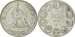 World Coins - France, Medal, Ecu Europa, 1984, , Copper-nickel