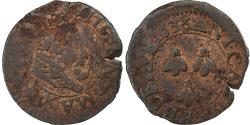 World Coins - County of Venaissin, Urban VIII, Quattrino, 1636, Avignon, Copper,