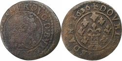 World Coins - Principality of Sedan, Frédéric-Maurice de la Tour, Double de Sedan, 1636