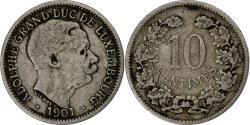 World Coins - Luxembourg, Adolphe, 10 Centimes, 1901, Copper-nickel, , KM:25