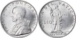 World Coins - Coin, VATICAN CITY, Paul VI, 10 Lire, 1963, , Aluminum, KM:79.1