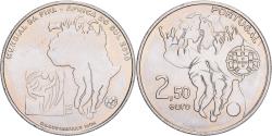 World Coins - Portugal, 2-1/2 Euro, Mundial da FIFA_Africa do Sul, 2010, Cupro Nickel