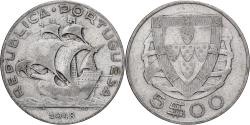 World Coins - Portugal, 5 Escudos, 1948, Silver, , KM:581