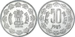 World Coins - Coin, India, 50 Paise, 1985