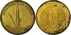 World Coins - France, Token, Collection Shell, Wernher von Braun, Bronze-Aluminium,