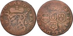 World Coins - Coin, LIEGE, John Theodore, 2 Liards, 1752, Liege, , Copper, KM:158