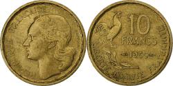 World Coins - France, 10 Francs, Guiraud, 1950, Paris, Aluminum-Bronze,