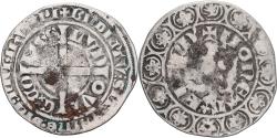 World Coins - Coin, France, Flanders, Louis II de Mâle, Gros, 1346-1384, , Silver