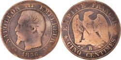 World Coins - Coin, France, Napoleon III, Napoléon III, 5 Centimes, 1856, Rouen,