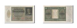 World Coins - Banknote, Germany, 10,000 Mark, 1922, 1922-01-19, KM:70, AU(50-53)