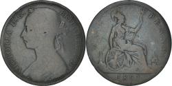 World Coins - Coin, Great Britain, Victoria, Penny, 1891, , Bronze, KM:755