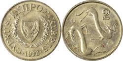 World Coins - Coin, Cyprus, 2 Cents, 1998