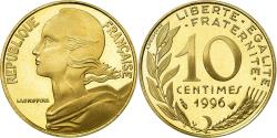 World Coins - Coin, France, Marianne, 10 Centimes, 1996, Paris, BE,