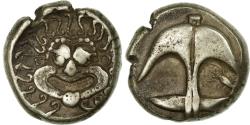 Madeni Para, Trakya, Apollonia Pontica, Drachm, Apollonia, EF (40-45), Gümüş