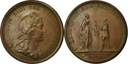World Coins - France, Medal, Louis XIV, La Majorité du Roi, 1651, Copper, Mauger, AU(50-53)