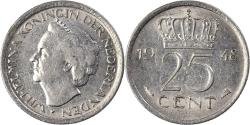 World Coins - Coin, Netherlands, 25 Cents, 1948