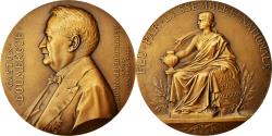 World Coins - France, Medal, Gaston Doumergue Elu Président, Politics, Society, War, 1923