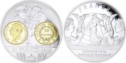 World Coins - France, Medal, Napoleon I, Histoire de la monnaie Française, 20 Francs 1807
