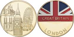 World Coins - Great Britain, Medal, London, Copper-nickel Aluminium,
