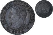 World Coins - France, Napoleon III, 1 Centime, 1861, Bordeaux, , Bronze, KM:795.3