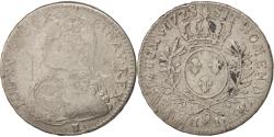 World Coins - Coin, France, Louis XV, 1/2 Écu aux branches d'olivier, 1/2 ECU, 44 Sols, 1728