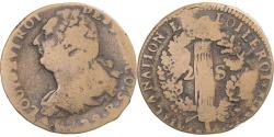 World Coins - Coin, France, Louis XVI, 2 Sols, 1792 / AN 4, Rouen, , Métal de cloche