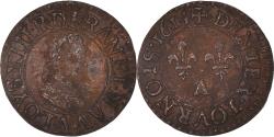 World Coins - Coin, France, Louis XIII, Denier Tournois, 1614, Paris, , Copper