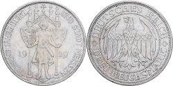 World Coins - Germany, Weimar Republic, 3 Mark, Meissen, 1929, Muldenhütten, Silver