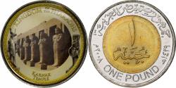 World Coins - Egypt, Token, Trésors des Pharaons, Temple of Karnak, 2008/AH1429