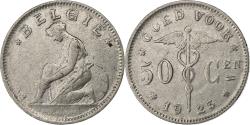 World Coins - Belgium, Albert I, 50 Centimes, 1923, Nickel, , KM:88