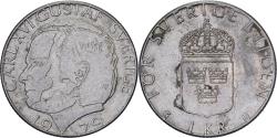 World Coins - Sweden, Carl XVI Gustaf, Krona, 1979, Copper-Nickel Clad Copper,