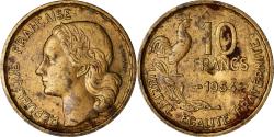 World Coins - Coin, France, Guiraud, 10 Francs, 1954, Paris, , Aluminum-Bronze