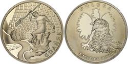 World Coins - Poland, Medal, Euro de Football, 2012, Silver Plated Copper, Gdansk,