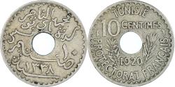 World Coins - Coin, Tunisia, 10 Centimes, 1920