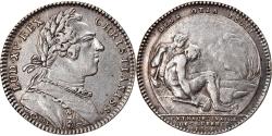 World Coins - France, Token, Royal, Louis XV, Extraordinaire des Guerres, History, 1751
