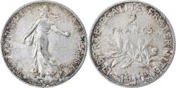 World Coins - Coin, France, Semeuse, 2 Francs, 1910, Paris, , Silver, KM:845.1