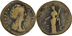 Ancient Coins - Coin, Faustina I, Sestertius, 147, Rome, , Copper, RIC:1116