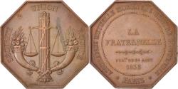 World Coins - France, Token, Insurance, Insurance La Fraternelle, 1838, Dubois,