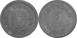 World Coins - Germany, Stadt Bad Kissingen, 5 Pfennig, 1917, , Zinc