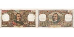 World Coins - France, 100 Francs, Corneille, 1966-04-07, J.155, VF(20-25)