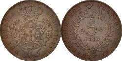 World Coins - Coin, Azores, 5 Reis, 1880, , Copper, KM:13