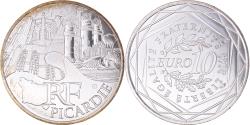 World Coins - France, 10 Euro, 2011, Paris, Picardie., , Silver, KM:1747